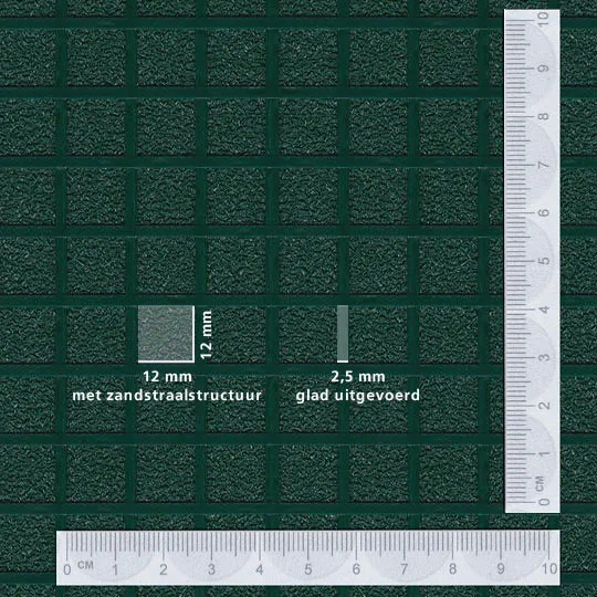 GIAN 2s square with sandblast texture concrete, anti-slip, pattern, profile, stairs, landing, gallery, balcony
