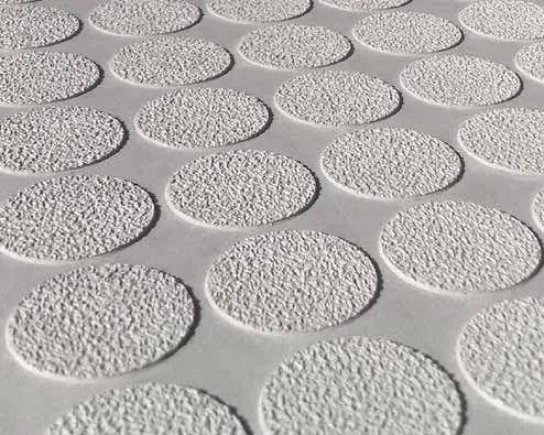 GIAN 7 dots with sandblast texture concrete, anti-slip, pattern, profile, stairs, landing, gallery, balcony